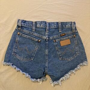 Wrangler Women's Blue Denim Shorts